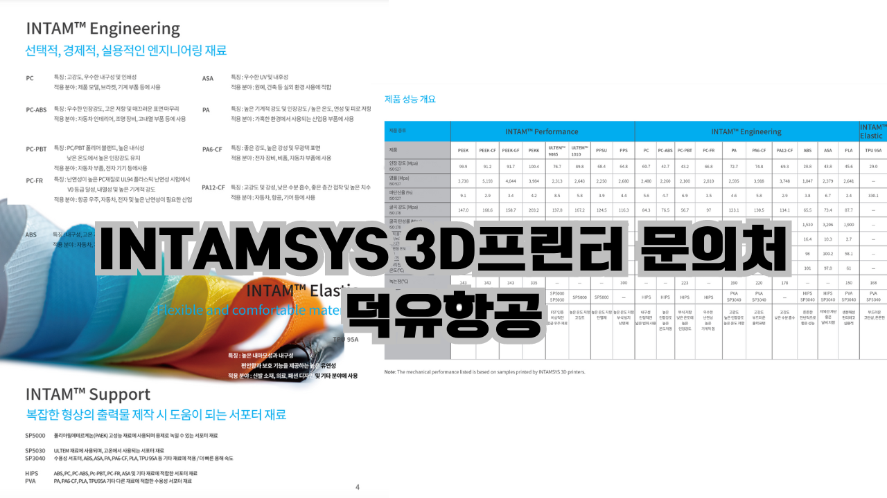 INTAMSYS FUNMAT PRO 610HT;인탐시스 펀맷프로 610HT;덕유항공;