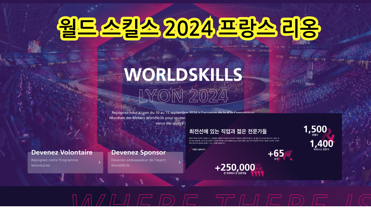 WorldSkills 2024 France Lyon 월드스킬스 2024 프랑스 리옹 INTAMSYS FUNMAT Pro 310 인탐시스 펀맷프로 310