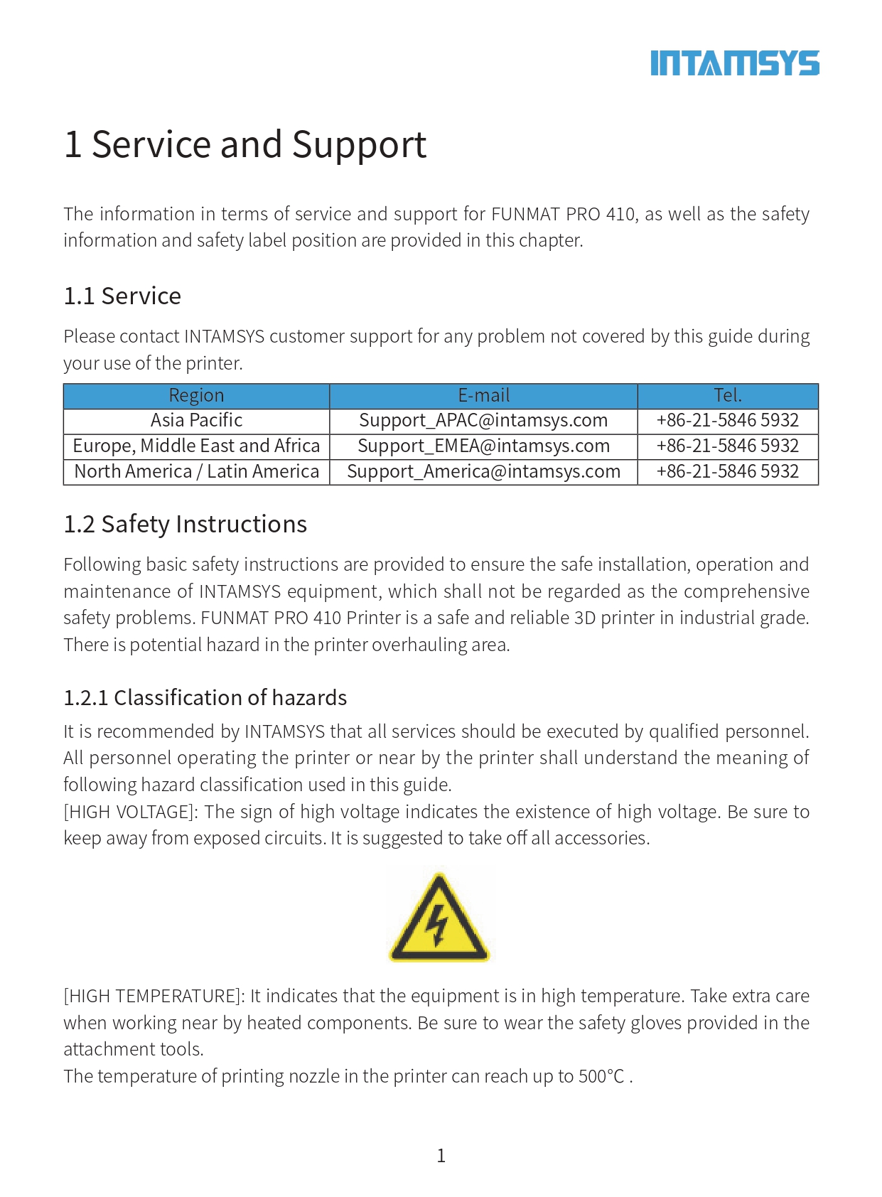 INTAMSYS FUNMAT PRO 410 사용자 가이드 매뉴얼 인탐시스 펀맷프로 PEEK 엔지니어링소재 덕유항공