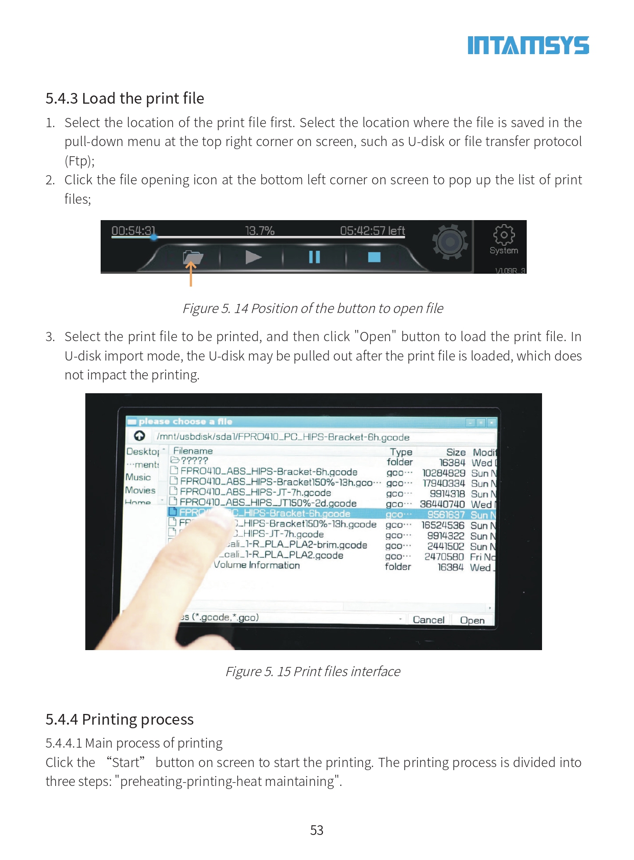 INTAMSYS FUNMAT PRO 410 사용자 가이드 매뉴얼 인탐시스 펀맷프로 PEEK 엔지니어링소재 덕유항공